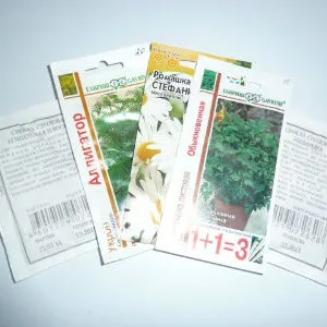 пакетики с семенами