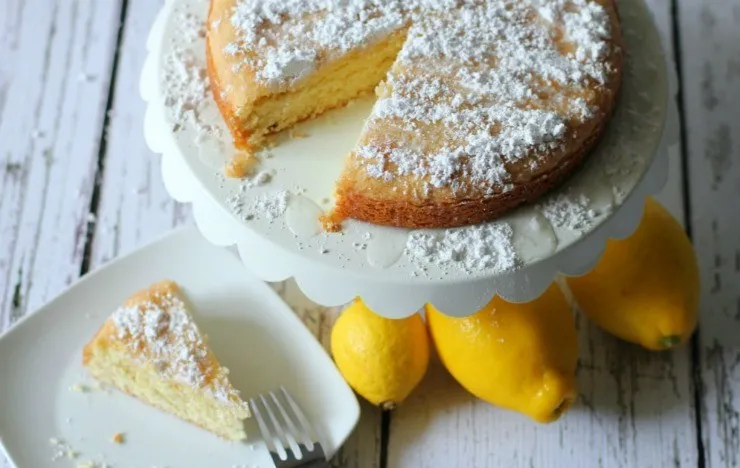 пирог с лимоном