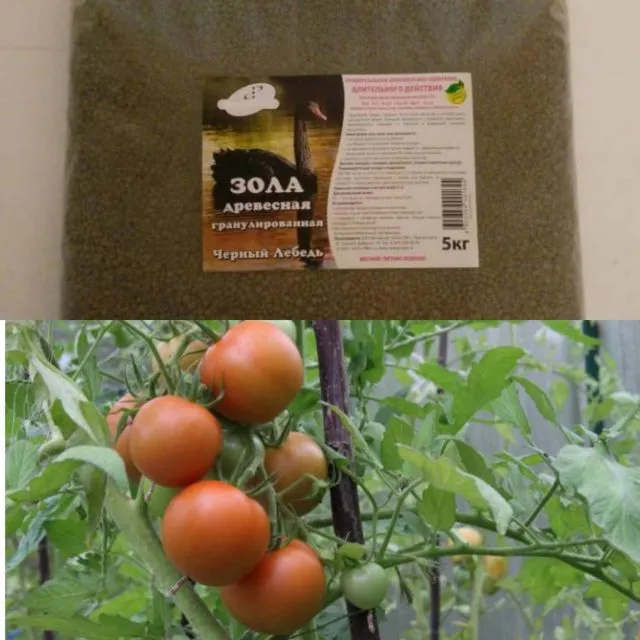 зола в гранулах для томатов