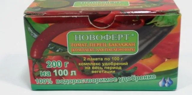 удобрение НОВОФЕРТ томат, перец, баклажан